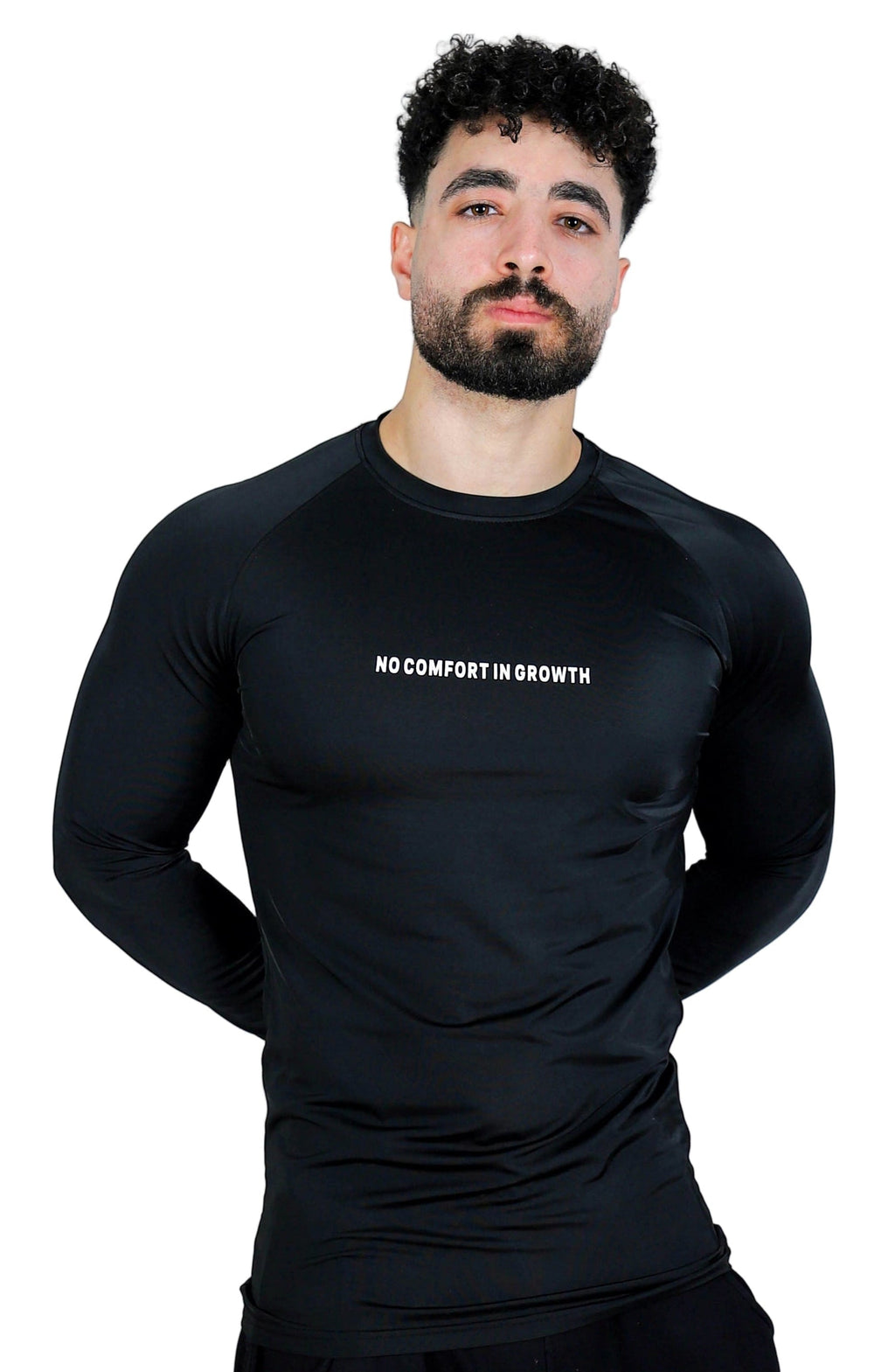 Compression Long Sleeves Shirt Black