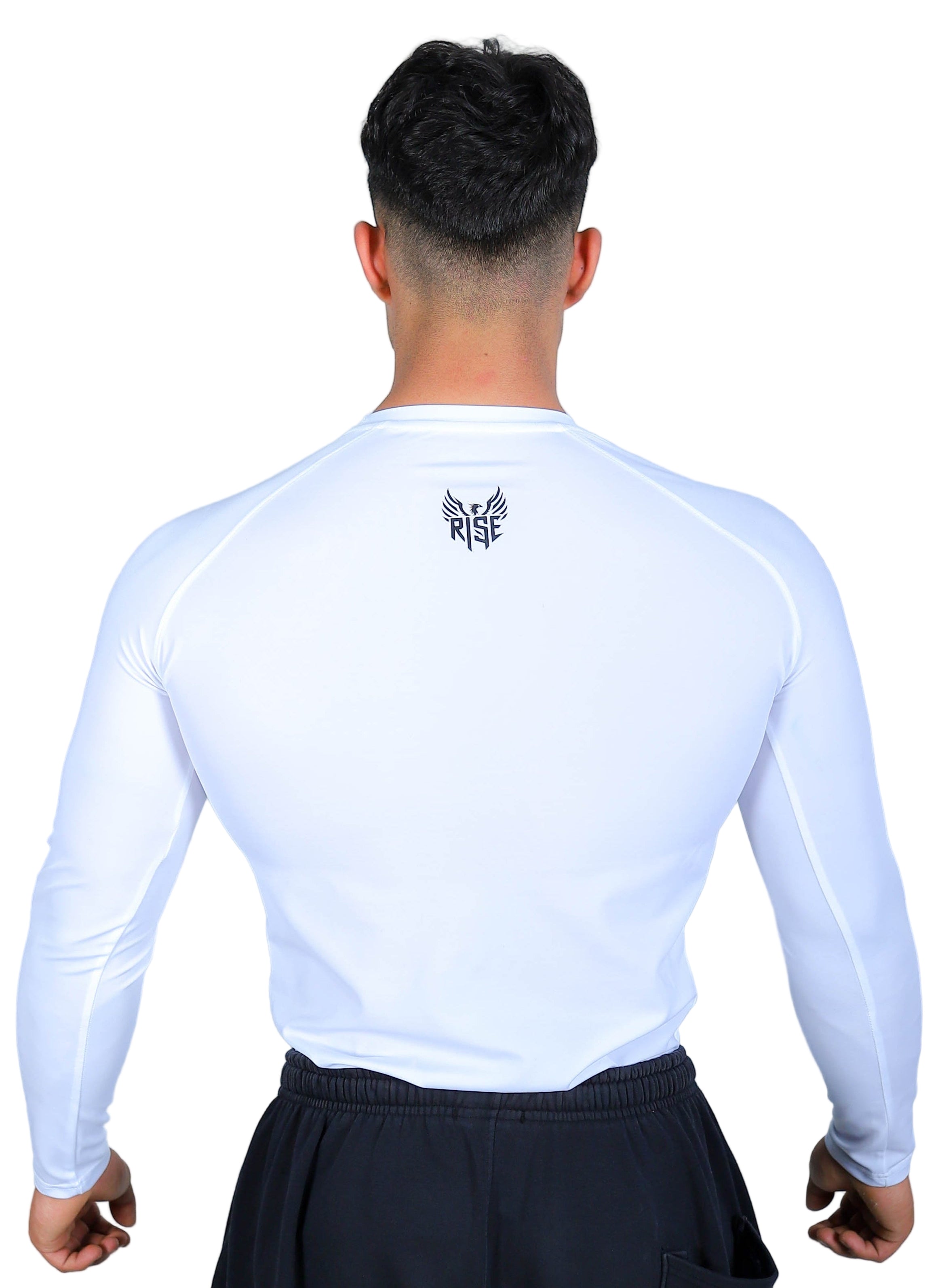 Compression Long Sleeves Shirt White