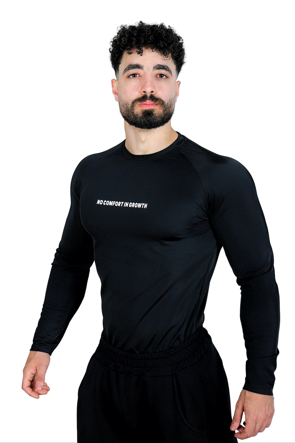Compression Long Sleeves Shirt Black