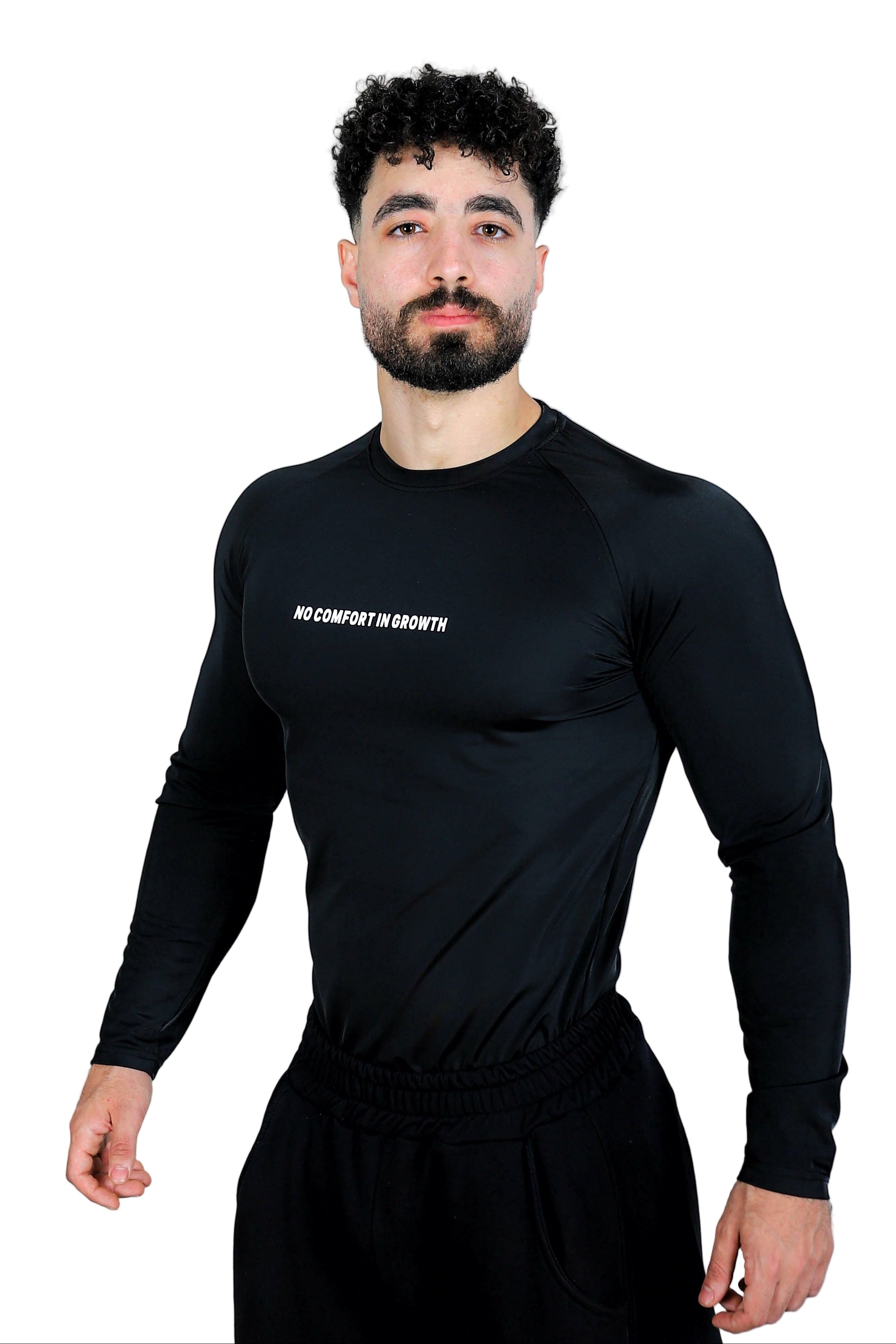 Compression Long Sleeves Shirt Black